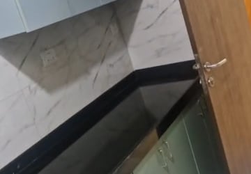 Kitchen in 3 BHK Apartment at Lodha Sterling, Kolshet Road – for Rent