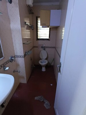 Bathroom in 2 BHK Apartment at Lokhandwala Whispering Palms, Kandivali East – for Rent