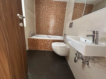 Bathroom in 3 BHK Apartment at Lodha The Park, Worli – for Rent