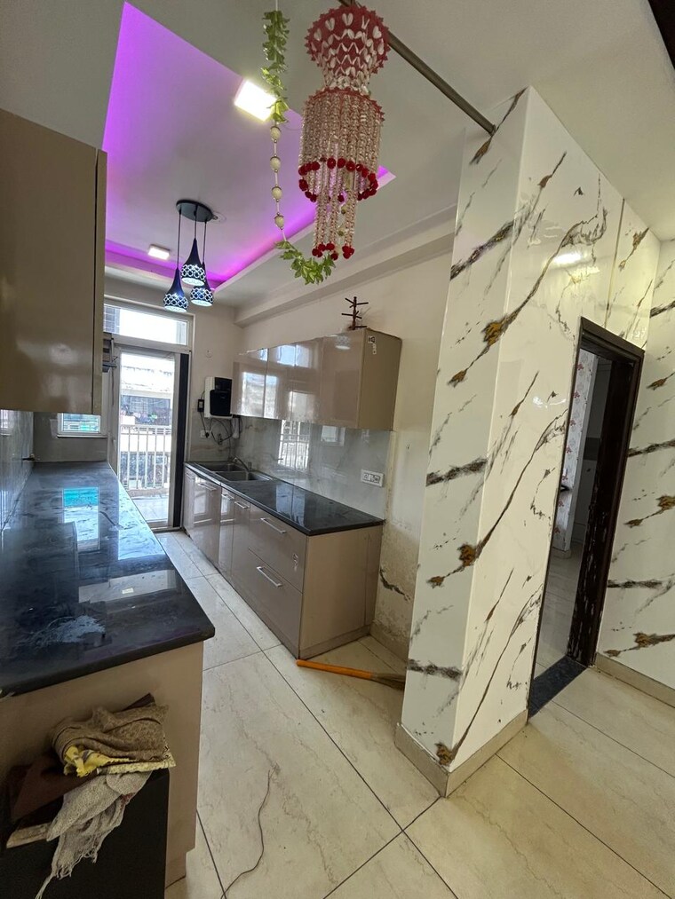 Kitchen, bliss-orra 3 Bedroom 1800 Sq.Ft. Apartment In Ambala Highway Zirakpur 9327787