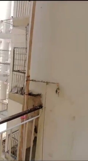 Staircase in 2 BHK Apartment at Krish Aura, Alwar Bypass Road – for Sale