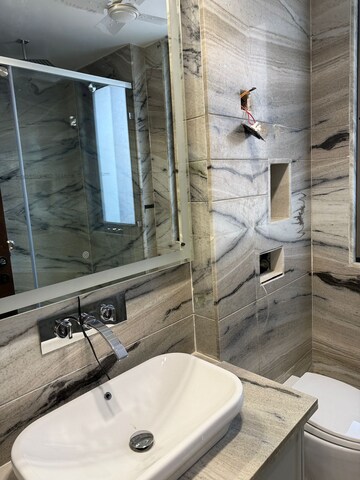 Bathroom in 4 BHK Builder Floor at New Rajinder Nagar – for Sale
