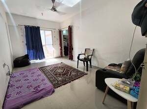 Bedroom in 1 BHK Apartment at Vastushree Adrina, Mundhwa – for Rent