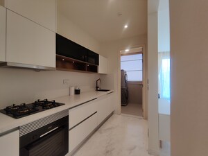 Kitchen in 1 BHK Apartment at Bhartiya Leela Residences, Thanisandra Main Road – for Rent