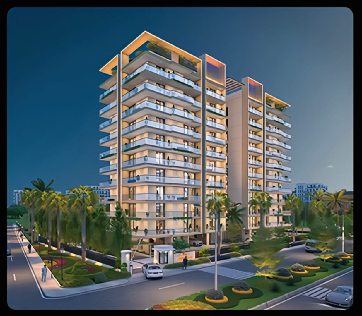 4 BHK + Pooja Room Apartment For Sale in The Crest Hills