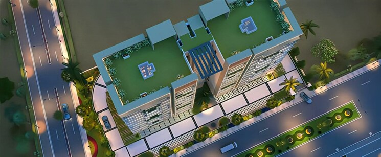 Exterior View, panchkula urban estate 4 Bedroom 2750 Sq.Ft. Apartment In Panchkula Urban Estate Panchkula 9327873