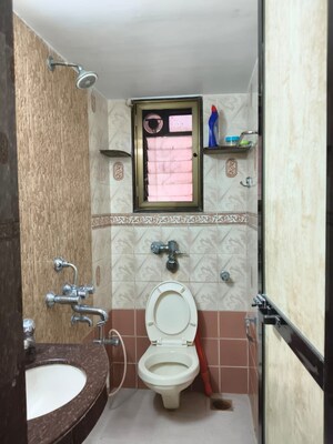 Bathroom in 2 BHK Apartment at Bandra West – for Rent