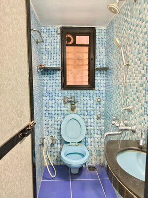 Bathroom in 2 BHK Apartment at Bandra West – for Rent