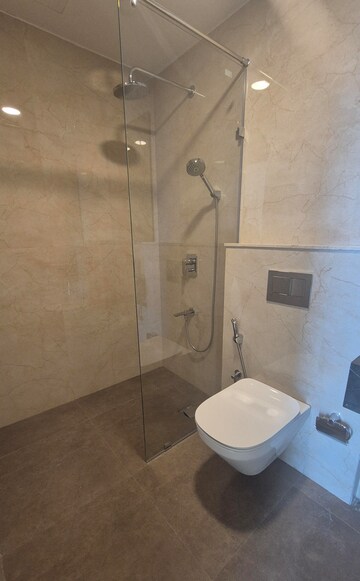 Bathroom in 3 BHK Apartment at Piramal Mahalaxmi, Mahalaxmi – for Rent
