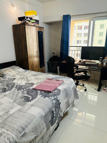 Master Bedroom in 2 BHK Apartment at Rustomjee Azziano Wing E, Thane West – for Rent