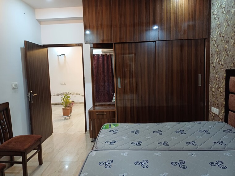 Bedroom, aura-homes 3 Bedroom 1800 Sq.Ft. Apartment In Patiala Road Zirakpur 9328235