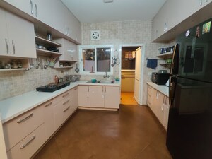 Kitchen in 3 BHK Apartment at Sobha City, Thanisandra Main Road – for Rent