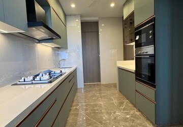 Building Lobby in 3 BHK Apartment at Lodha World View, Worli – for Rent