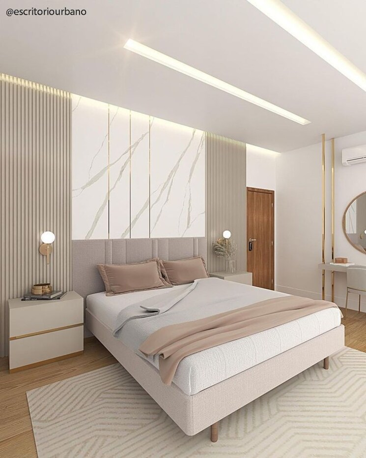 Bedroom, smart-world-one-dxp 3 Bedroom 1806 Sq.Ft. Apartment In Sector 113 Gurgaon 9328344