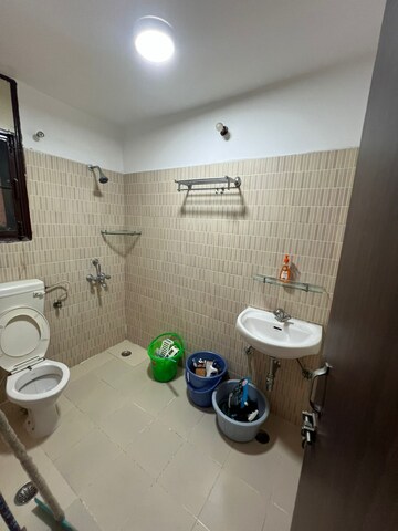 Bathroom in 2.5 BHK Apartment at Devika Skypers, Raj Nagar Extension – for Sale