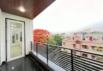 Balcony in 4 BHK Apartment at Kailash Hills – for Rent