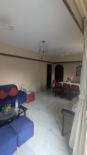 Living Room in 3 BHK Apartment at Bandra West – for Rent