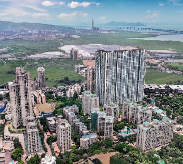 Exterior View, dosti-eastern-bay 2 Bedroom 791 Sq.Ft. Apartment In Wadala Mumbai 9328419