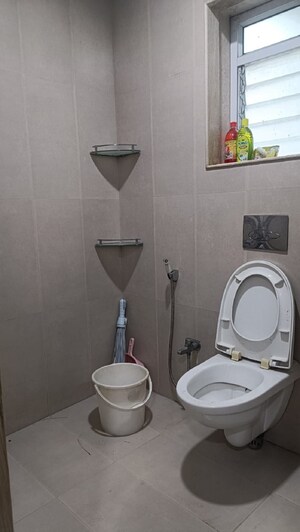 Bathroom in 3 BHK Apartment at Santacruz West – for Rent