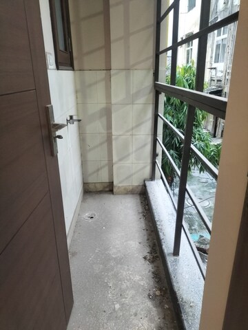 Balcony in 3 BHK Builder Floor at East Of Kailash – for Rent