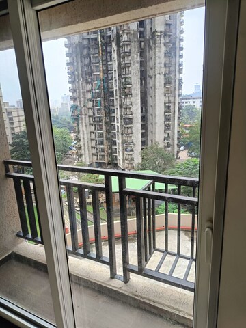 Balcony in 1 BHK Apartment at Raunak Unnathi Woods Phase 7 A And B, Ghodbunder Road – for Sale