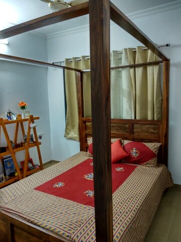 Bedroom in 2 BHK Apartment at Sai Ambience & Sai Vision, Pimple Saudagar – for Rent