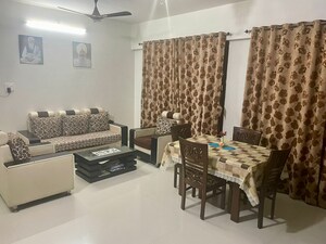 Living Room in 3 BHK Apartment at Akshar Elementa, Wakad – for Sale