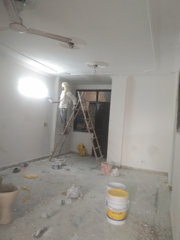 3 BHK + Pooja Room Apartment For Sale in Chattarpur Extention New 