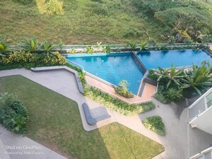 Swimming Pool in 3 BHK Apartment at Sunteck City Avenue 4, Goregaon West – for Rent