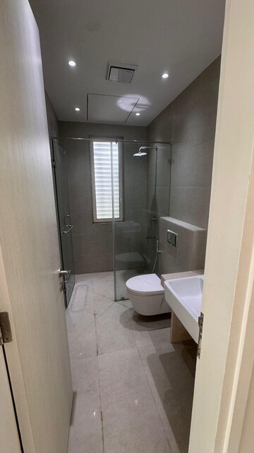Bathroom in 3 BHK Apartment at Indiabulls Sky Forest, Lower Parel – for Rent