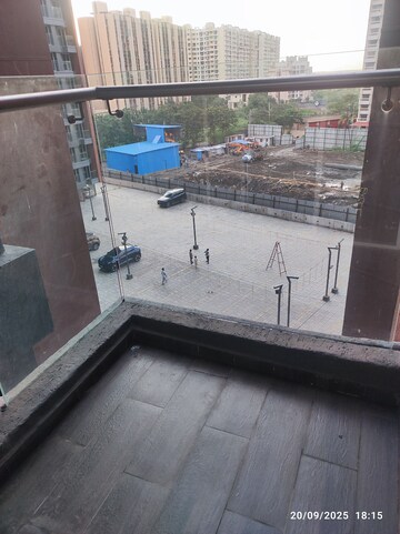Balcony in 2 BHK Apartment at SB Blu Pearl, Virar West – for Rent
