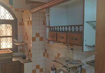 Kitchen in 3 BHK Builder Floor at Shalimar Nest, Vasant Kunj – for Rent
