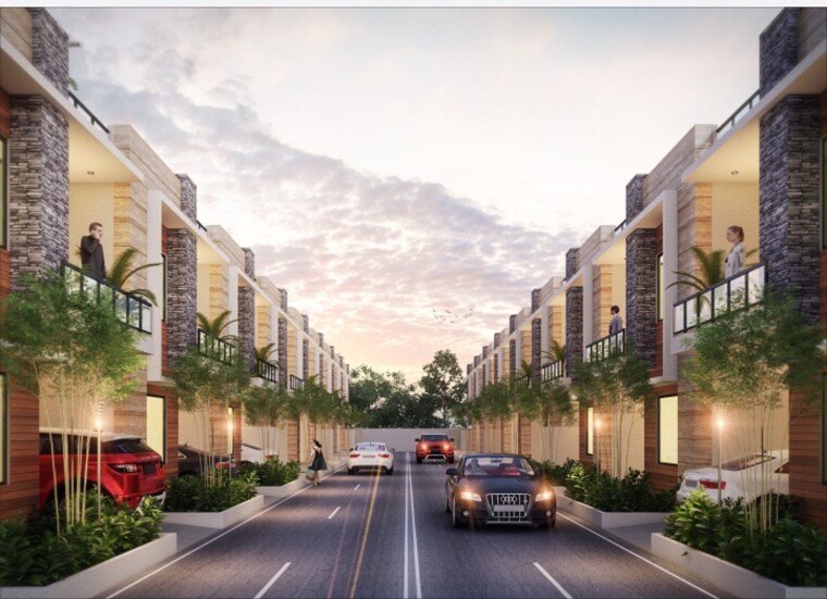 Exterior View, london-mart 3.5 Bedroom 1850 Sq.Ft. Villa In Sector 16b Greater Noida Greater Noida 9328867