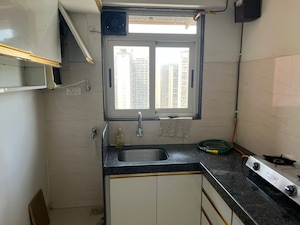Kitchen in 2 BHK Apartment at Marathon Eminence, Mulund West – for Rent