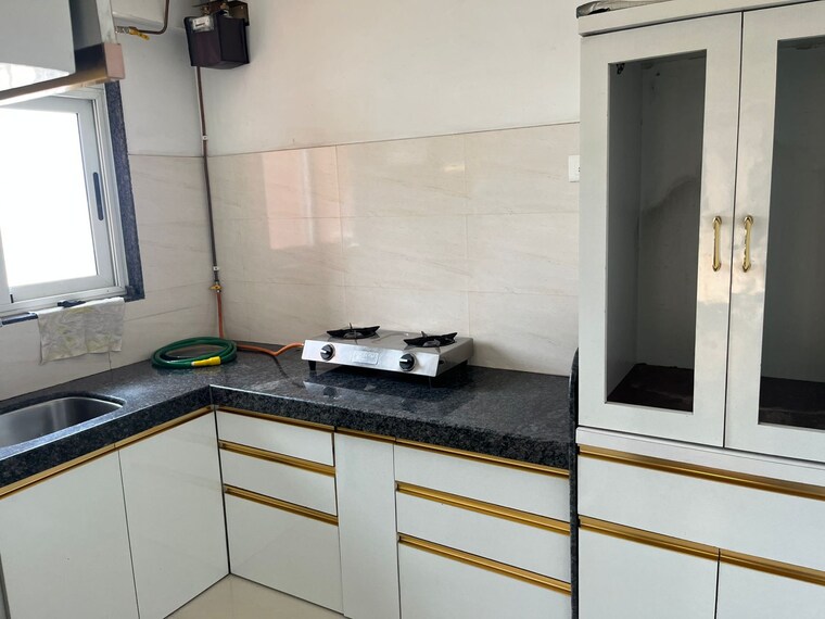 Kitchen, marathon-eminence 2 Bedroom 600 Sq.Ft. Apartment In Mulund West Mumbai 9328691