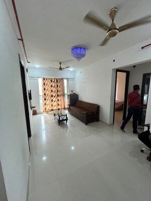 Living Room in 2 BHK Apartment at Marathon Eminence, Mulund West – for Rent