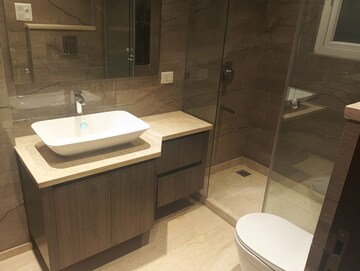 Bathroom in 4 BHK Builder Floor at Vasant Kunj – for Rent
