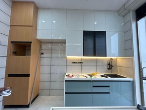 Kitchen in 3 BHK Apartment at Indiabulls Sky Forest, Lower Parel – for Rent
