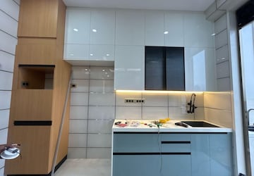 Kitchen in 3 BHK Apartment at Indiabulls Sky Forest, Lower Parel – for Rent