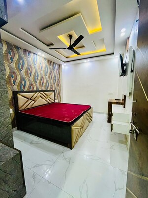 Master Bedroom in 3 BHK Builder Floor at Dwarka Mor – for Rent