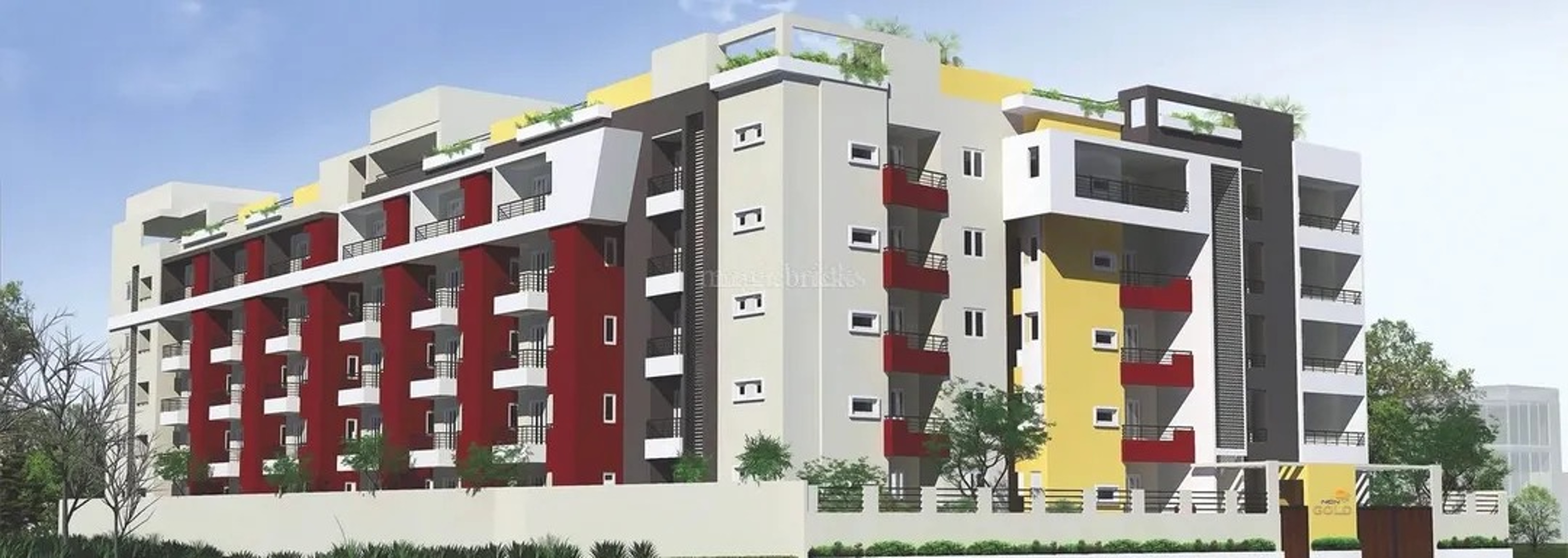 3 BHK + Pooja Room Apartment For Rent in NCN Gold