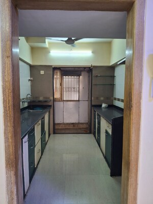 Kitchen in 3 BHK Apartment at Regency Estate, Dombivli East – for Rent