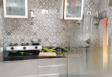 Kitchen in 3 BHK Apartment at Lodha Luxuria, Majiwada – for Sale
