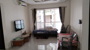Living Room in 3 BHK Apartment at Lodha Luxuria, Majiwada – for Sale
