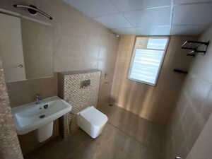 Bathroom in 3 BHK Apartment at Rohan Upavan, Hennur – for Rent