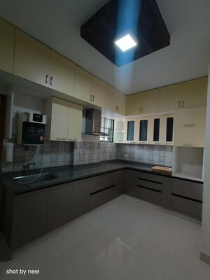 Kitchen in 3 BHK Apartment at NCN Gold, Hrbr Layout – for Rent