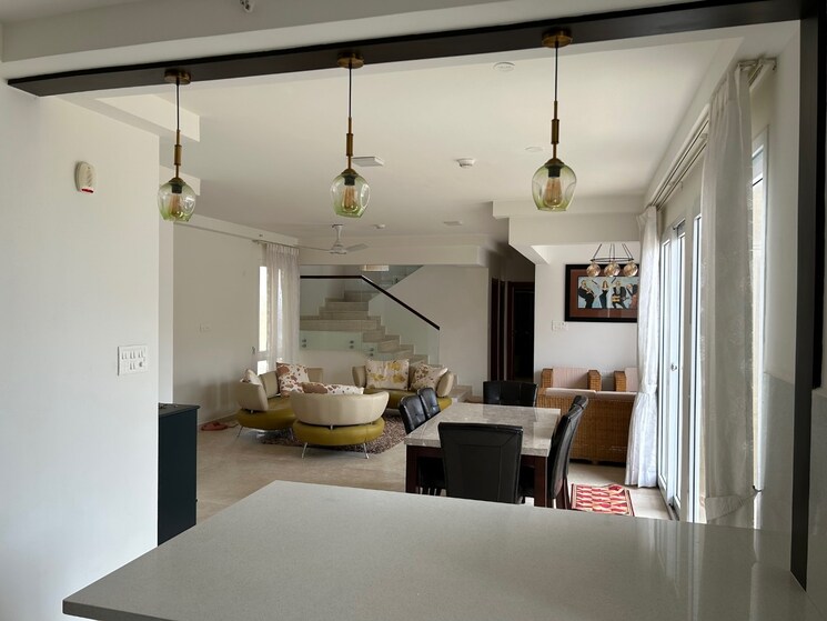 Living Room, bhartiya-city-nikoo-homes-ii 4 Bedroom 3675 Sq.Ft. Apartment In Thanisandra Main Road Bangalore 9328725