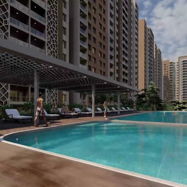 Swimming Pool, kohinoor-riverdale 3 Bedroom 855 Sq.Ft. Apartment In Kharadi Pune 9328956