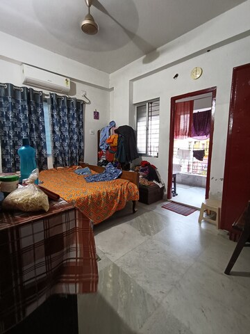 Living Room in 3 BHK Apartment at Lake Town – for Sale