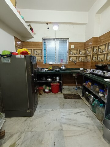 Living Room in 3 BHK Apartment at Lake Town – for Sale